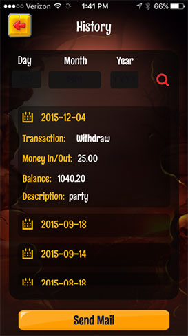 a screenshot of the DragonBank app